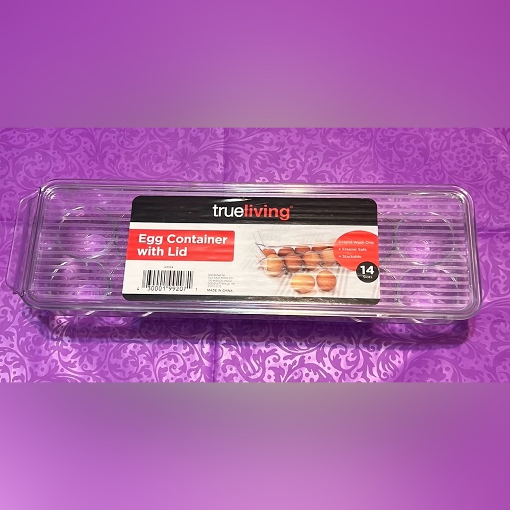 New Plastic Clear Egg Holder | 14 Slots | Trays | Home/Kitchen Storage (Sierra)